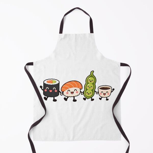 Item preview, Sushi Friends Friendly Procession Foodie Enthusiast designed and sold by nortowelcomics.
