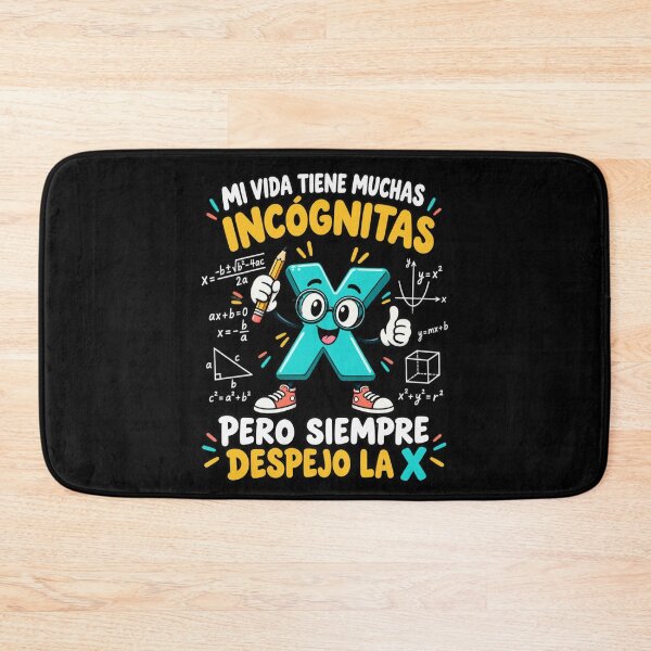 Item preview, Mi Vida Tiene Muchas Incógnitas - Math designed and sold by Good Mood Foundry.
