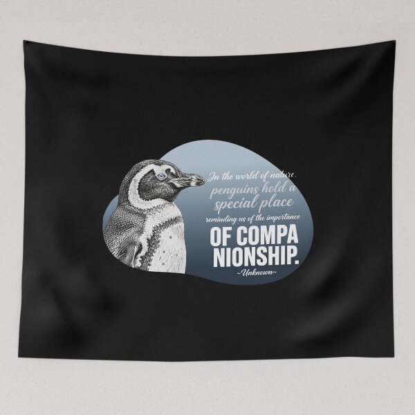 Item preview, In The World Of Nature Penguins Hold A Special Place Importance Of Companionship - Penguin Lover designed and sold by Vibe-Vary.