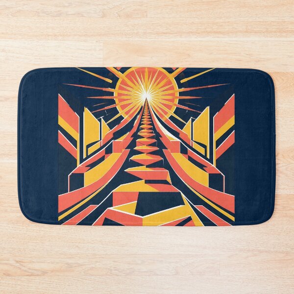 Item preview, Glow Up Journey Minimalist Motivational Art designed and sold by Fun2Fentastic.
