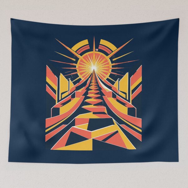 Item preview, Glow Up Journey Minimalist Motivational Art designed and sold by Fun2Fentastic.