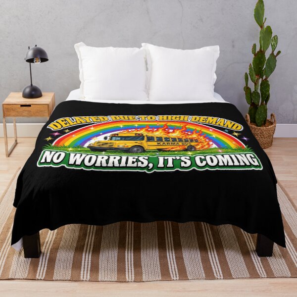 Item preview, Karma Bus Delayed Due To Demand designed and sold by TshirtsOnline-.