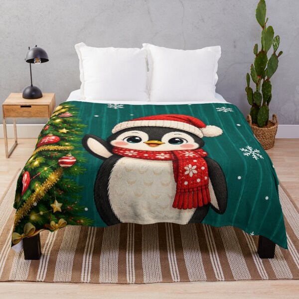 Item preview, Festive Christmas Penguin Wonderland designed and sold by Pure Craft.