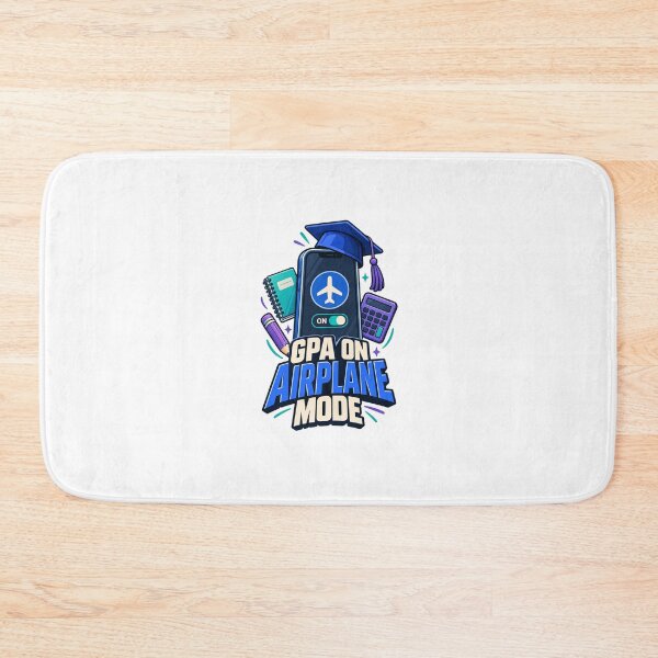 Item preview, GPA on Airplane Mode – Funny College Student Academic Humor T-Shirt designed and sold by Print-Mingle01.