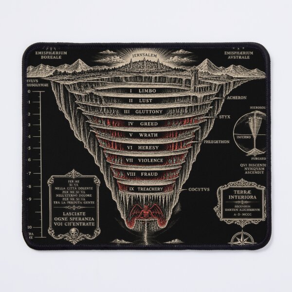 Item preview, Inferno Geological Survey — The Nine Circles of Hell designed and sold by Cohaagens Bazaar.
