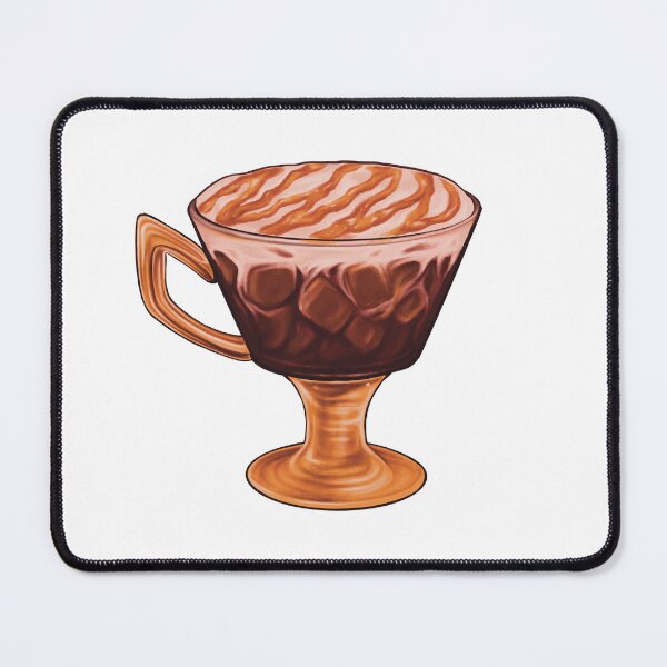 Item preview, Iced Latte Coffee Hand Drawn Art designed and sold by MHFobe.