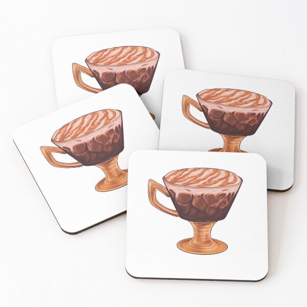 Item preview, Iced Latte Coffee Hand Drawn Art designed and sold by MHFobe.