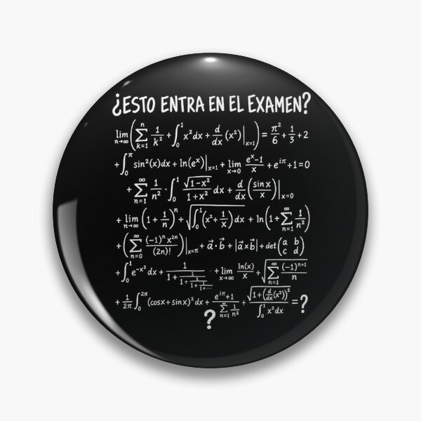 Item preview, Esto Entra en el Examen - Math designed and sold by Good Mood Foundry.