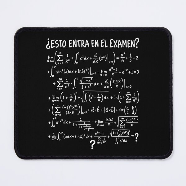 Item preview, Esto Entra en el Examen - Math designed and sold by Good Mood Foundry.