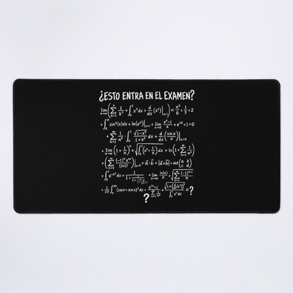 Item preview, Esto Entra en el Examen - Math designed and sold by Good Mood Foundry.