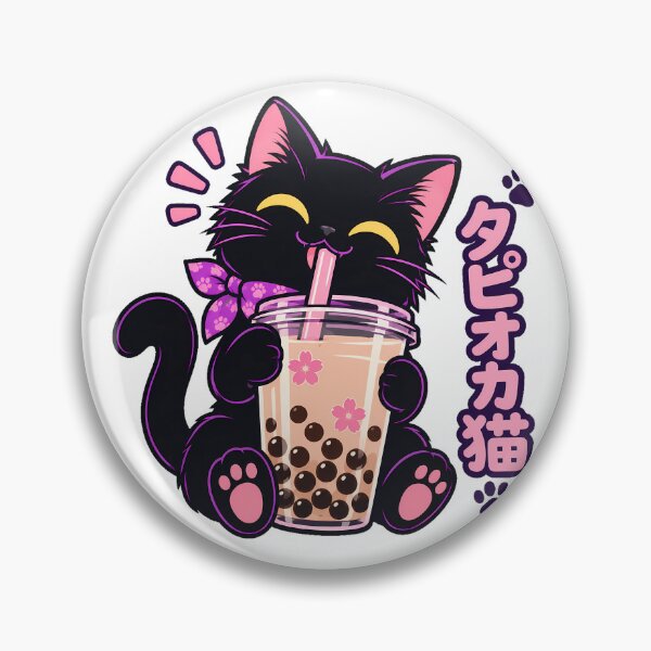 Item preview, Tapioca Cat Boba Drink Boba Lover designed and sold by nortowelcomics.