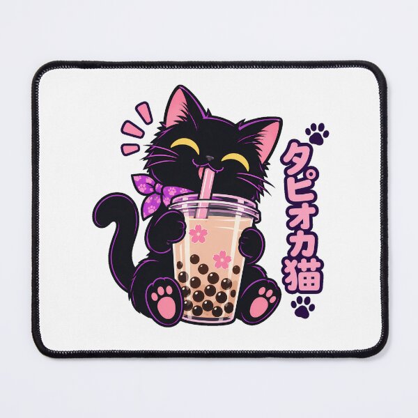 Item preview, Tapioca Cat Boba Drink Boba Lover designed and sold by nortowelcomics.