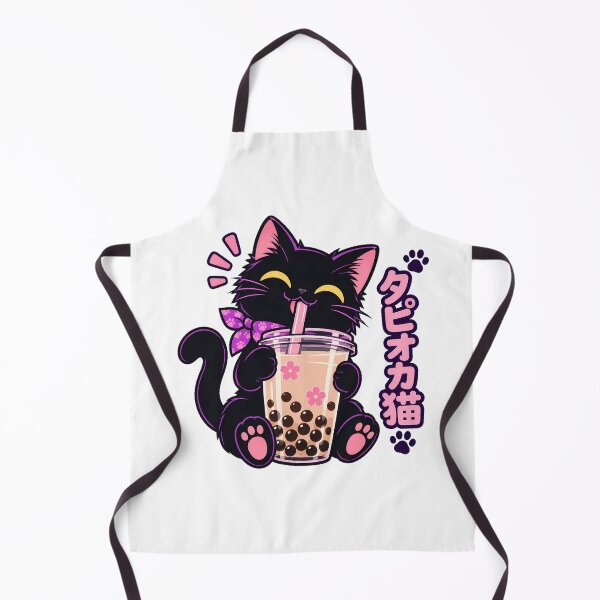Item preview, Tapioca Cat Boba Drink Boba Lover designed and sold by nortowelcomics.
