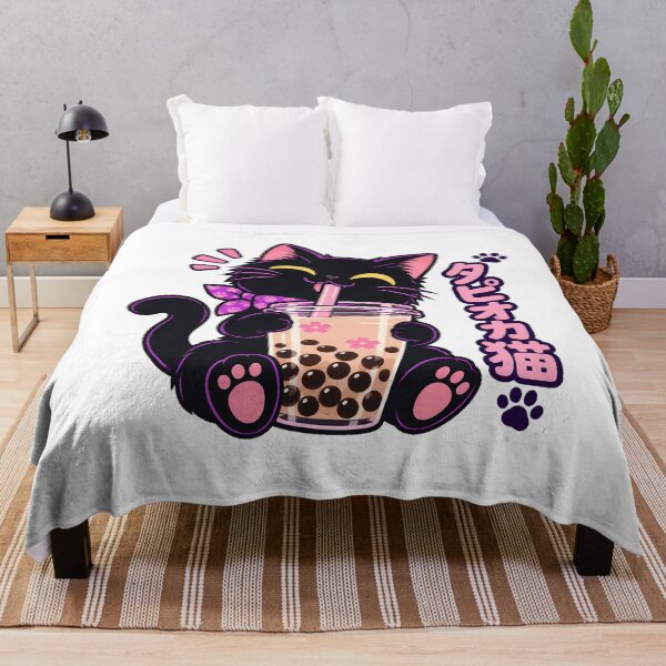 Item preview, Tapioca Cat Boba Drink Boba Lover designed and sold by nortowelcomics.