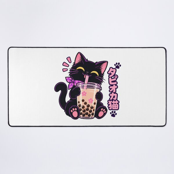 Item preview, Tapioca Cat Boba Drink Boba Lover designed and sold by nortowelcomics.
