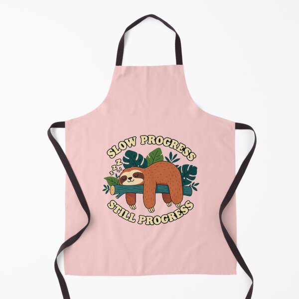 Item preview, Slow Progress Still Progress Sloth – Cute Funny Sloth Motivational Design designed and sold by JrNergal.