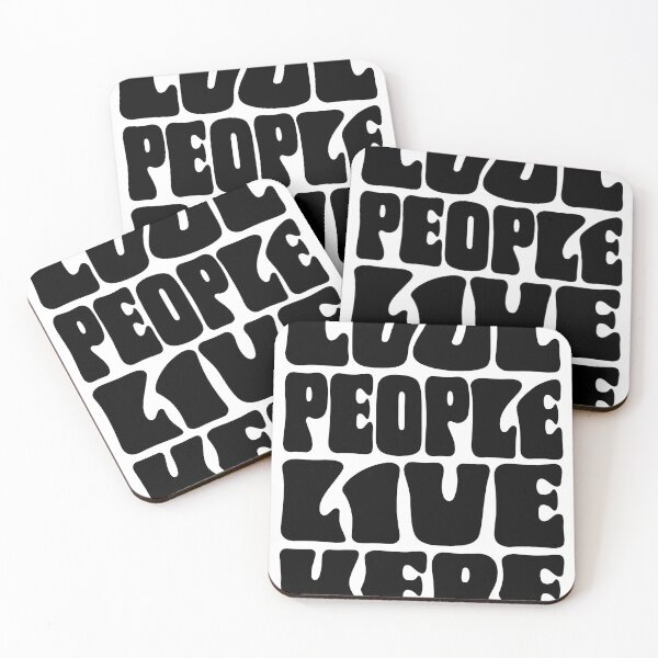 Item preview, cool people live here designed and sold by leser21.