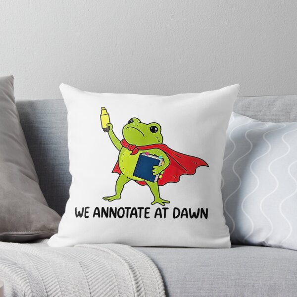 Item preview, We Annotate At Dawn Funny Frog English Teacher Reader designed and sold by Byhergawaa.