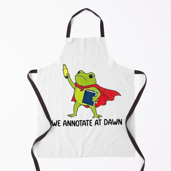 Item preview, We Annotate At Dawn Funny Frog English Teacher Reader designed and sold by Byhergawaa.
