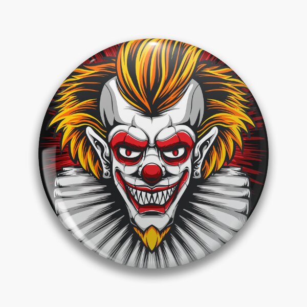 Artikelvorschau, Unheimlicher, böser Clown-Monster-Vektor entworfen und verkauft von DERA RAY.