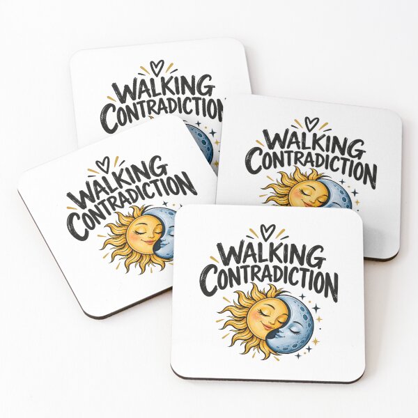 Item preview, Walking Contradiction – Sun and Moon Duality Design designed and sold by 11-Designs.