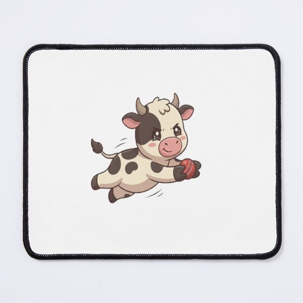 Item preview, Cute Cow Diving Catching Ball designed and sold by Ella_Sketch.