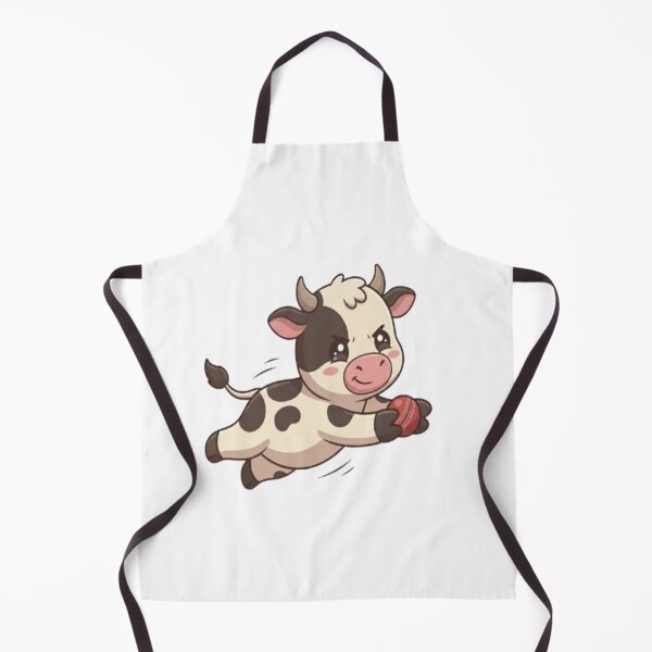 Item preview, Cute Cow Diving Catching Ball designed and sold by Ella_Sketch.