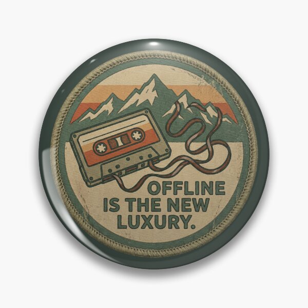 Item preview, Offline Is the New Luxury designed and sold by OpenFieldNotes.
