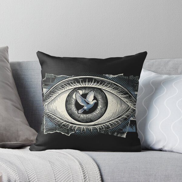Item preview, Humanity Over Headlines – Social Commentary Quote Design designed and sold by RokomariFabric.