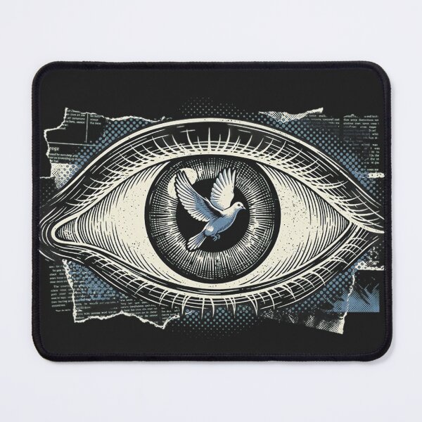 Item preview, Humanity Over Headlines – Social Commentary Quote Design designed and sold by RokomariFabric.