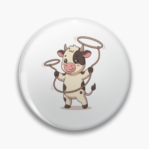 Item preview, Cute Cow Spinning Lasso Rope designed and sold by Ella_Sketch.