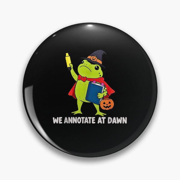 Item preview, We Annotate At Dawn Funny Frog English Teacher Reader designed and sold by Byhergawaa.