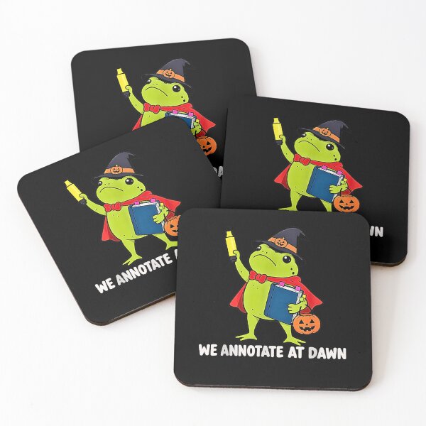 Item preview, We Annotate At Dawn Funny Frog English Teacher Reader designed and sold by Byhergawaa.