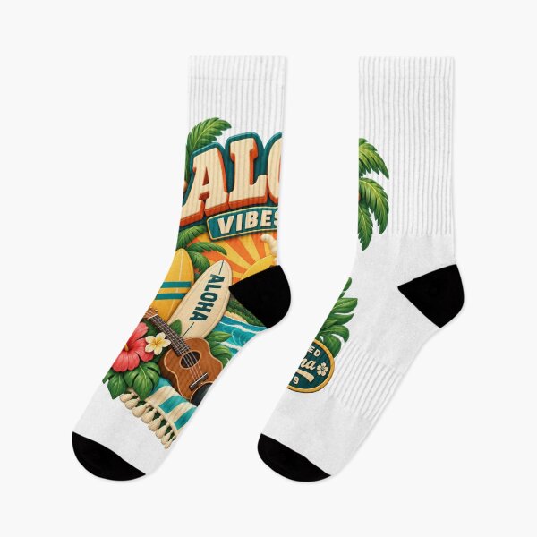 Item preview, Aloha Vibes Only Tropical Surf Paradise designed and sold by Dresut.