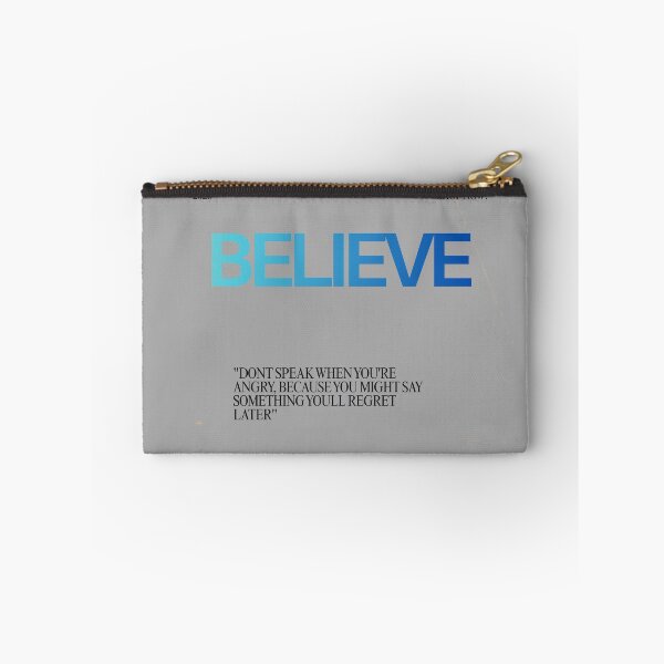 Item preview, Believe Inspirational Anger Control Quote Design designed and sold by Mr besho.