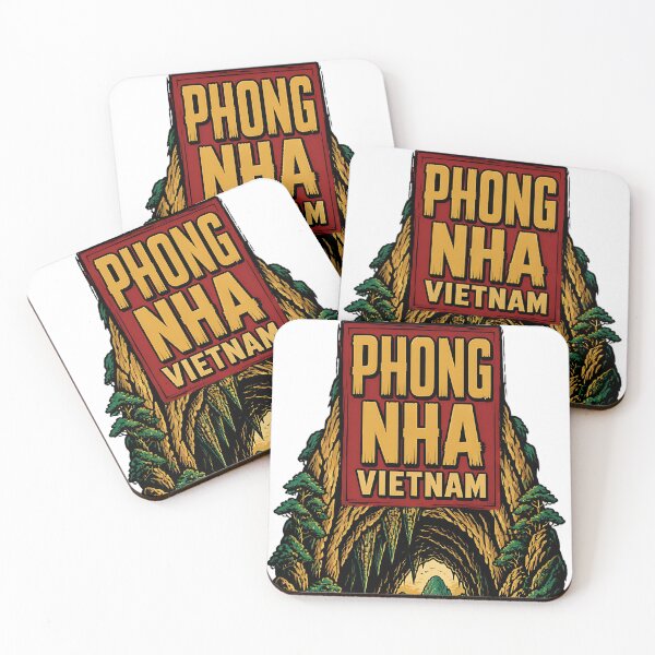 Item preview, Phong Nha Vietnam Vintage Travel Tourism designed and sold by TravelersGems.