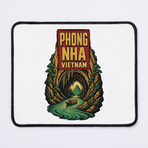 Item preview, Phong Nha Vietnam Vintage Travel Tourism designed and sold by TravelersGems.