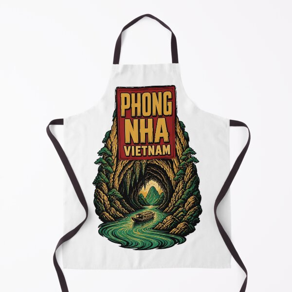 Item preview, Phong Nha Vietnam Vintage Travel Tourism designed and sold by TravelersGems.