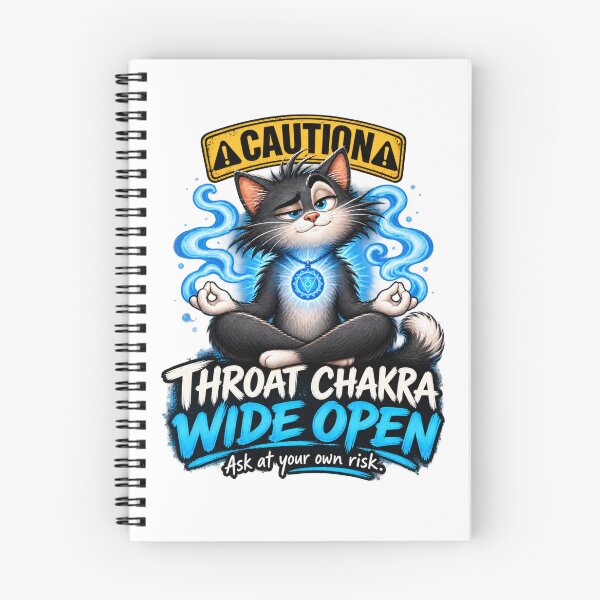 Item preview, Throat Chakra Wide Open – Caution, Ask at Your Own Risk designed and sold by 11-Designs.