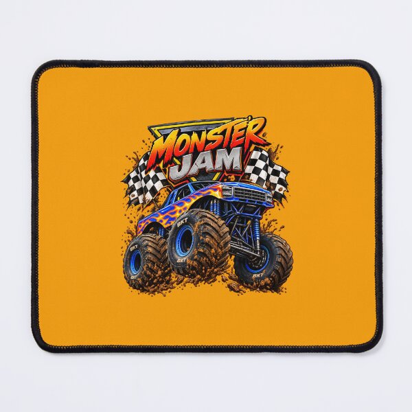 Item preview, Monster Truck Mayhem - extreme racing and mud monster Truck design designed and sold by Zellija.