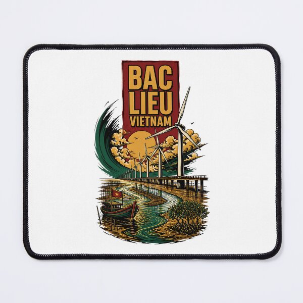 Item preview, Bac Lieu Vietnam Vintage Travel Tourism designed and sold by TravelersGems.