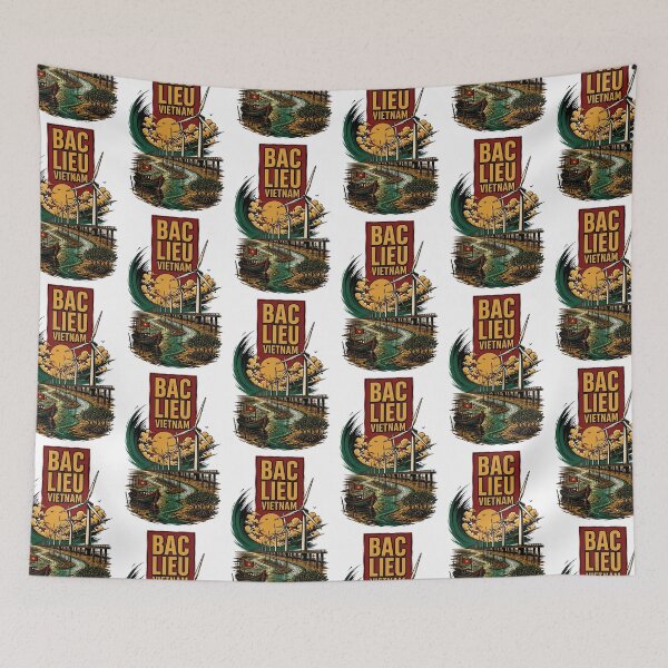Item preview, Bac Lieu Vietnam Vintage Travel Tourism designed and sold by TravelersGems.