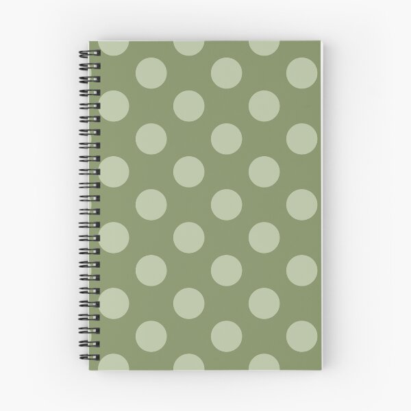Item preview, Large polka dots in sage green designed and sold by Nolan6.