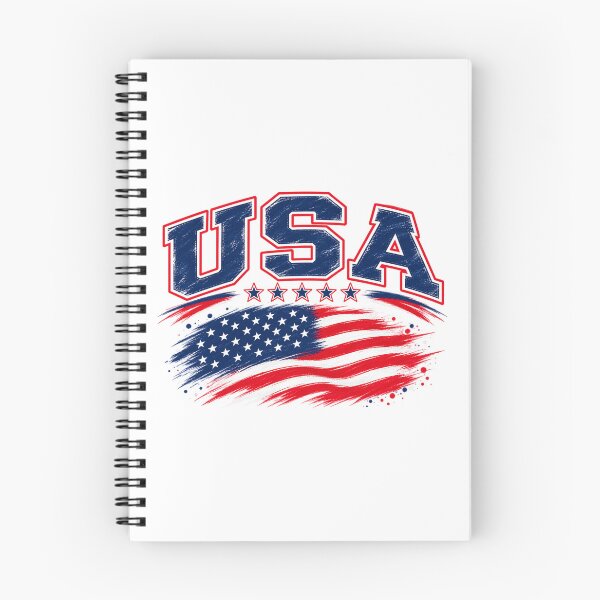 Item preview, USA Vintage Brush Flag – American Pride Patriotic Graphic designed and sold by JrNergal.