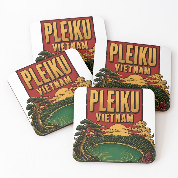 Item preview, Pleiku Vietnam Vintage Travel Tourism designed and sold by TravelersGems.