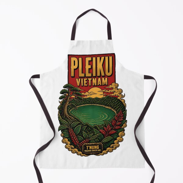 Item preview, Pleiku Vietnam Vintage Travel Tourism designed and sold by TravelersGems.