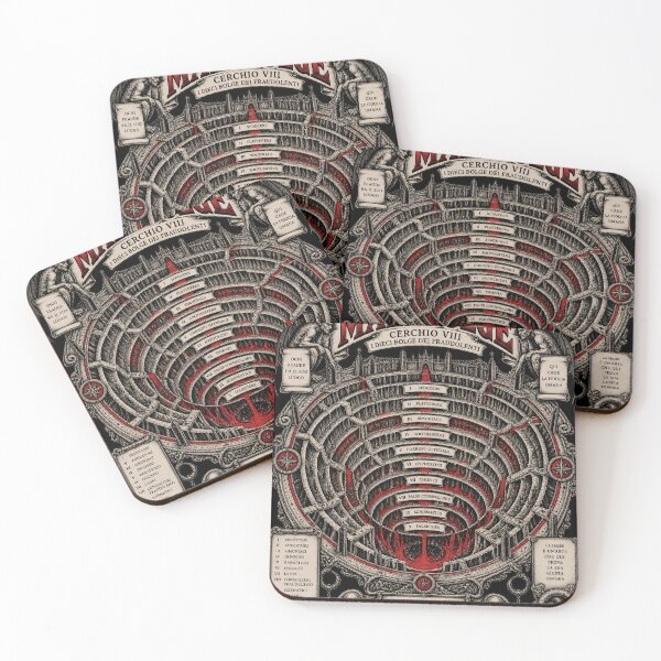 Item preview, Malebolge — The Ten Pits of Fraud designed and sold by Cohaagens Bazaar.