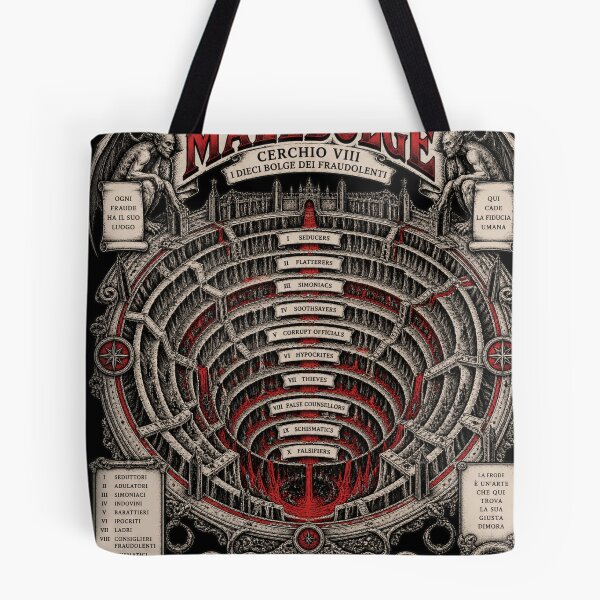 Item preview, Malebolge — The Ten Pits of Fraud designed and sold by Cohaagens Bazaar.