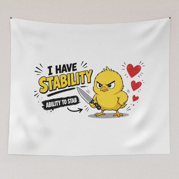Item preview, I Have Stability Ability To Stab designed and sold by TshirtsOnline-.