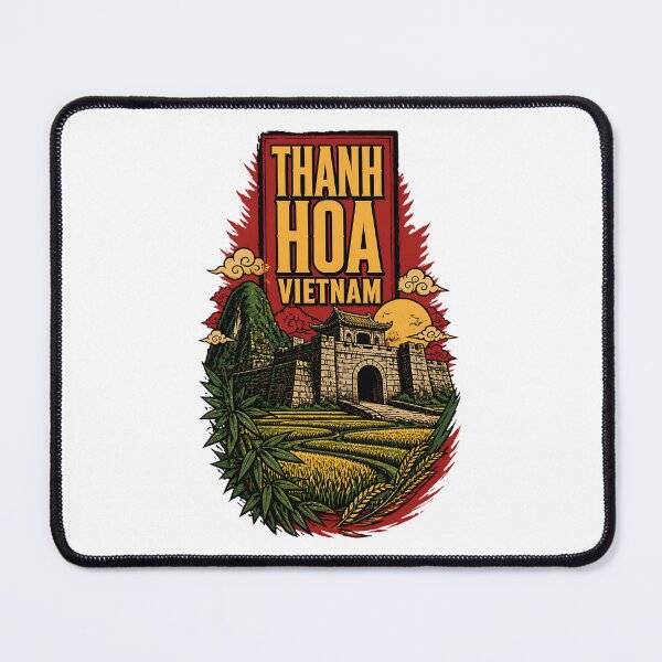 Item preview, Thanh Hoa Vietnam Vintage Travel Tourism designed and sold by TravelersGems.